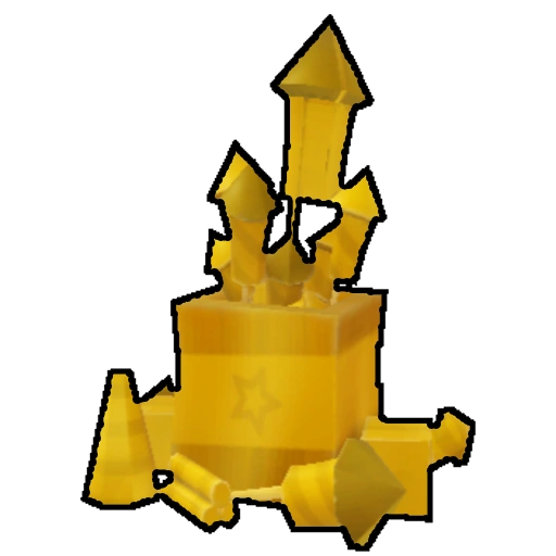 Golden Fireworks Display — My Restaurant item