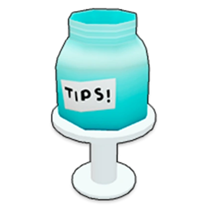 BIG Tip Jar — My Restaurant item