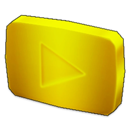 Gold Play Button — My Restaurant item