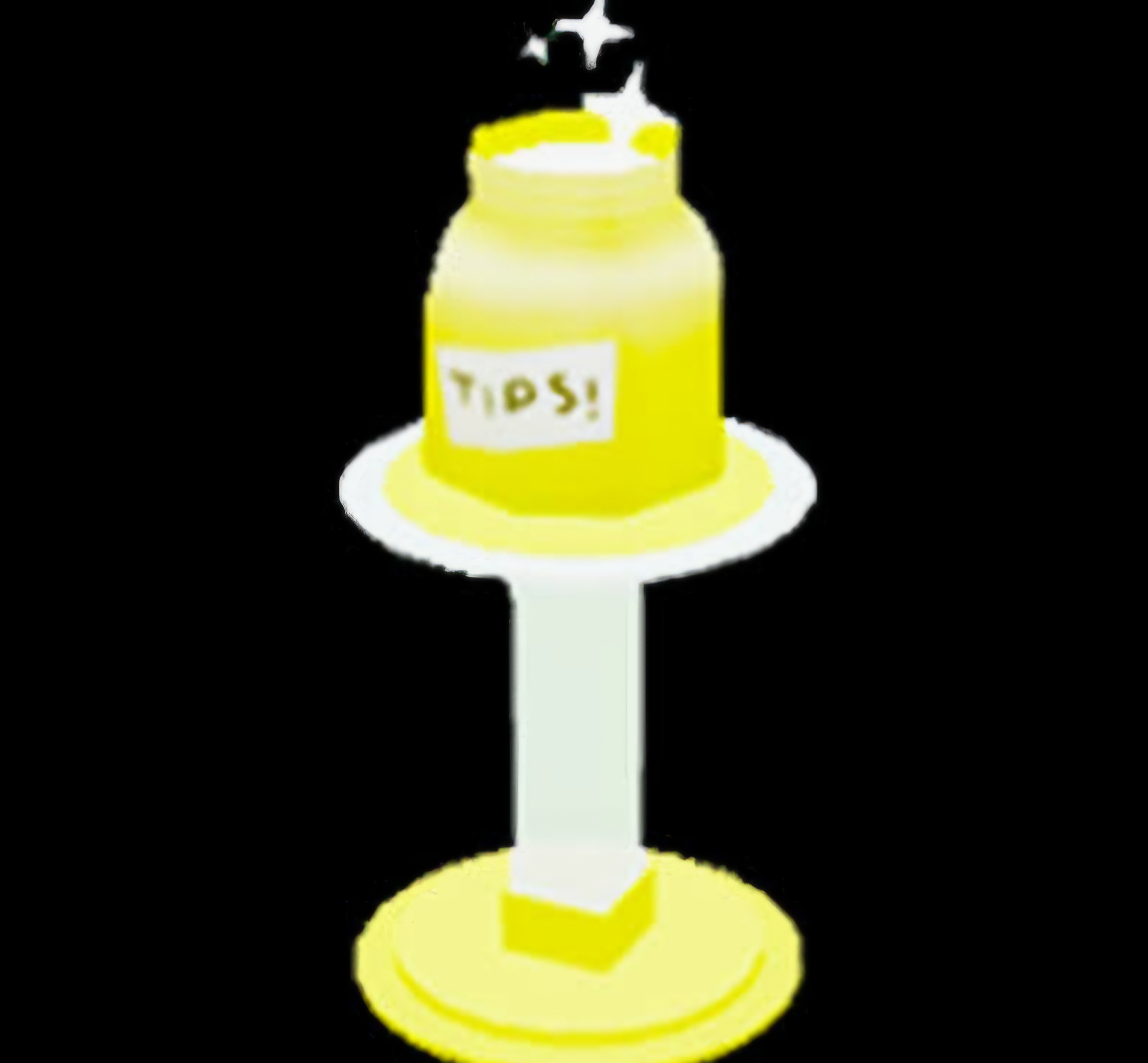 Golden Tip Jar — My Restaurant item