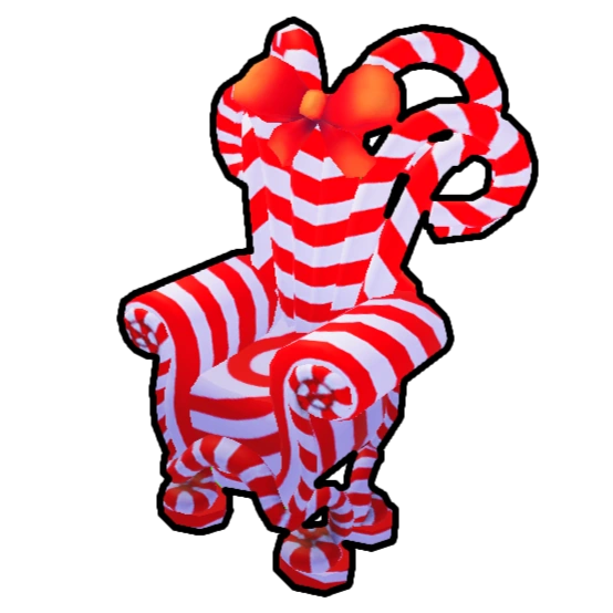 Candy Cane Chair — My Restaurant item