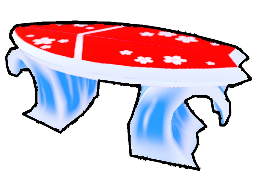 Surfboard Table — My Restaurant item