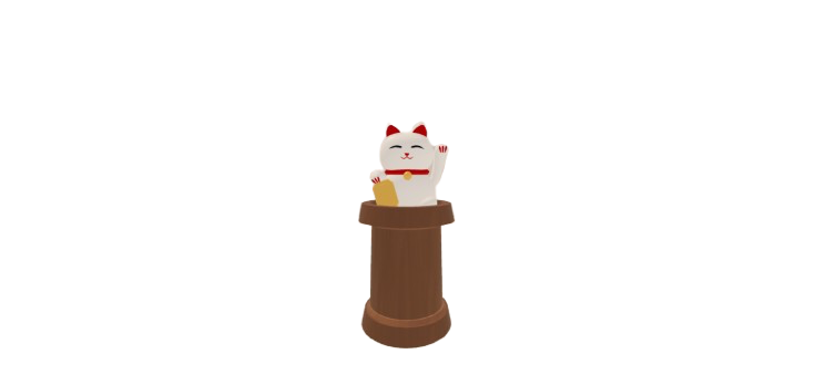 Lucky Cat Tip Jar — Run a Restaurant item